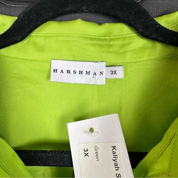 Harshman | Green Button Down Shirt - Picture 4 of 8
